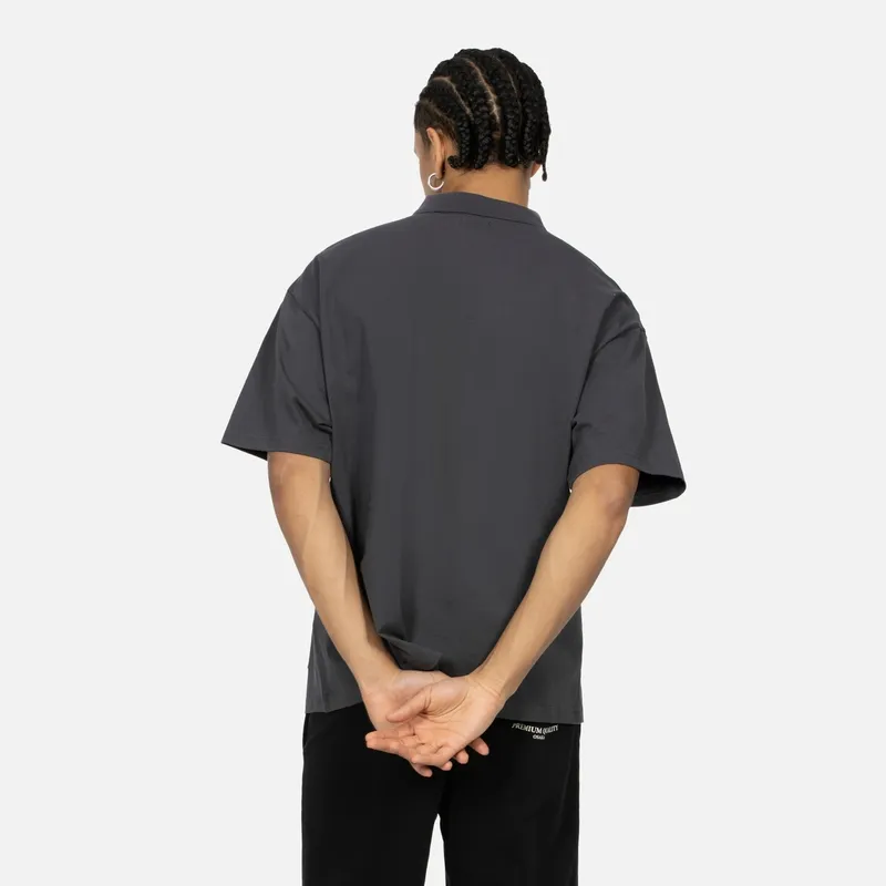 EVISU Polo Shirts Men Charcoal Gray-3
