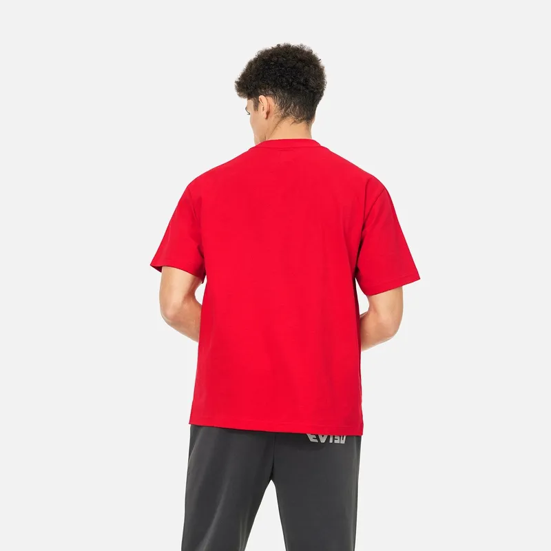 EVISU T Shirts Men Red-2