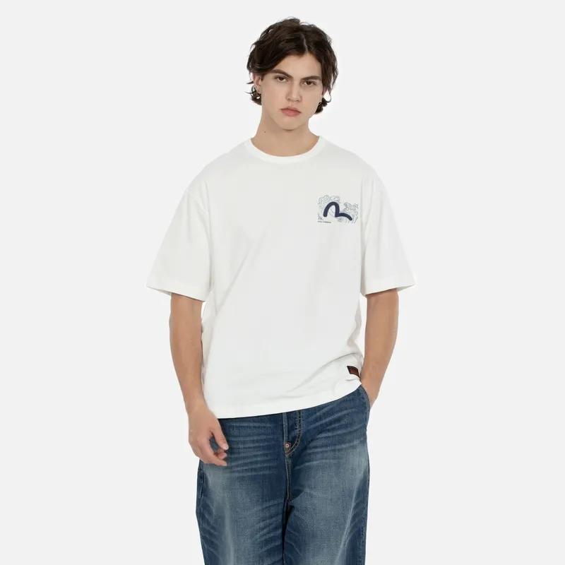 EVISU Short Sleeved T Shirts Men's-3