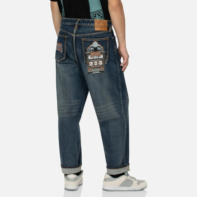 EVISU Logo print Jeans-2