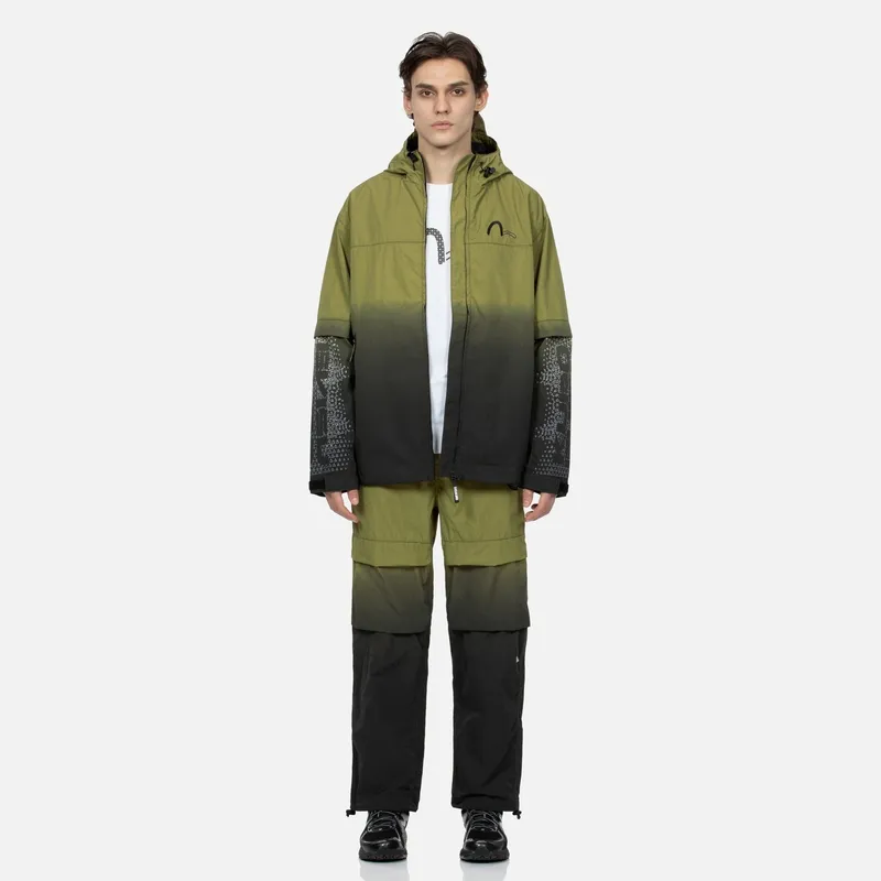 EVISU Casual Pants Men Army Green-4