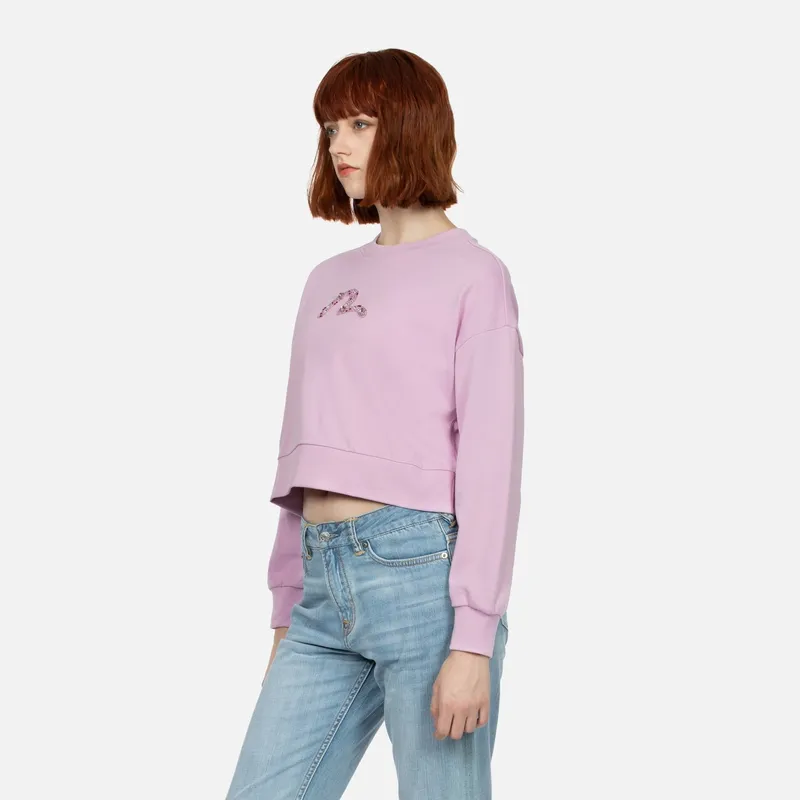 EVISU Sweatshirts Women's Pink-2