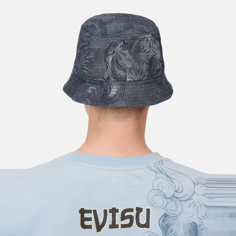 EVISU Bucket Hats Unisex Multicolor-2