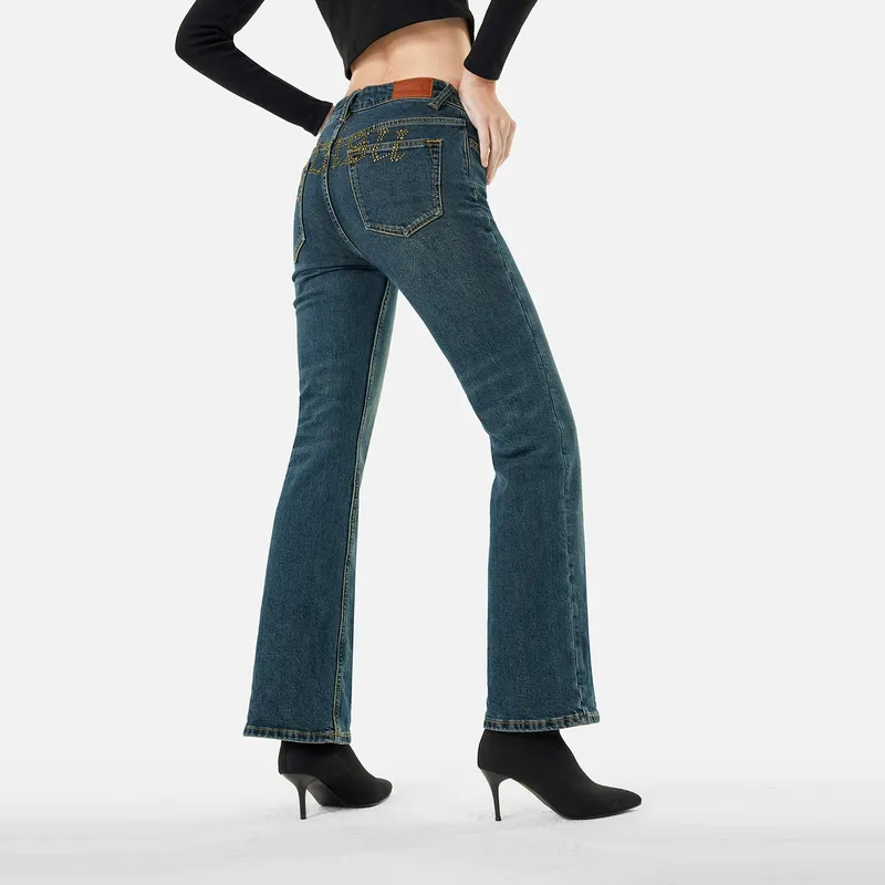 EVISU Jeans Women's Denim Blue-3