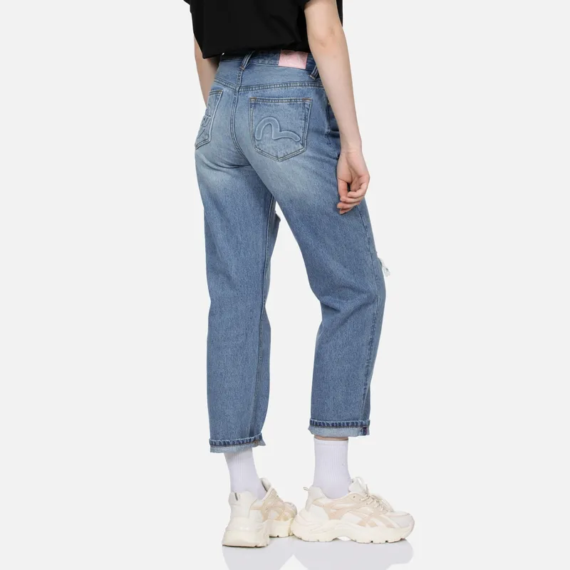 EVISU Jeans Women's Denim Blue-2