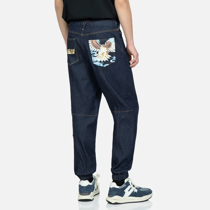 EVISU Jeans Men Denim Blue-3