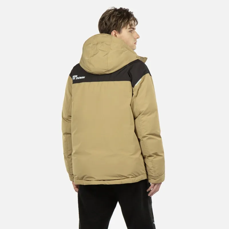 EVISU Down Jacket Men's Apricot-3
