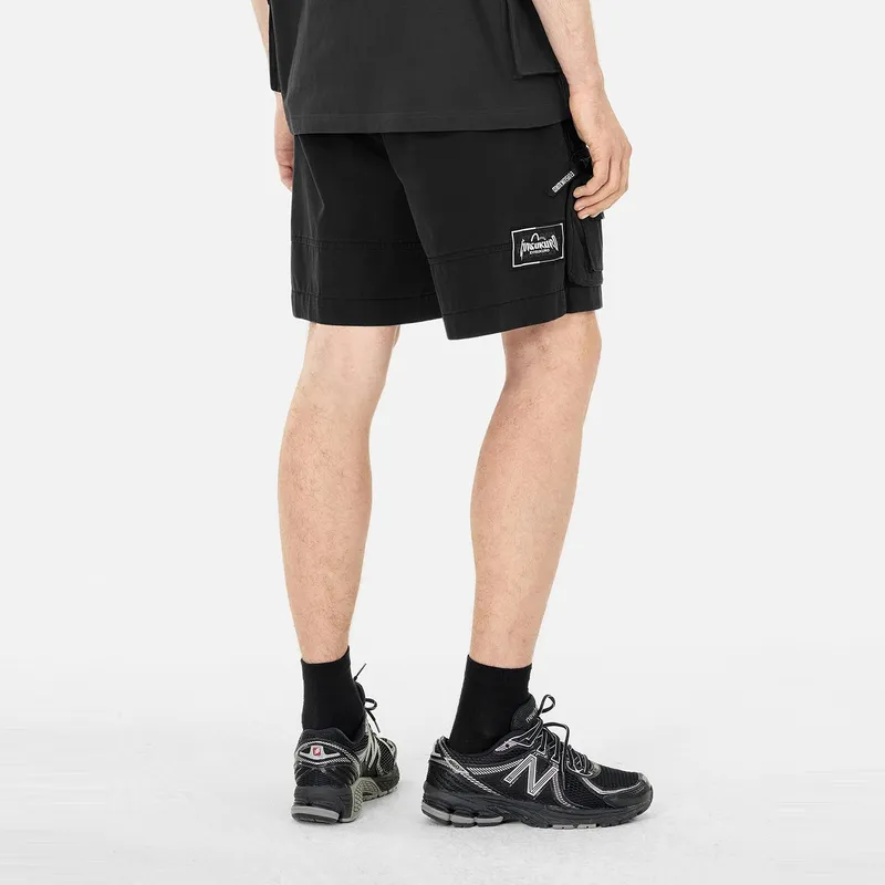 EVISU Casual Shorts Men's Black-3