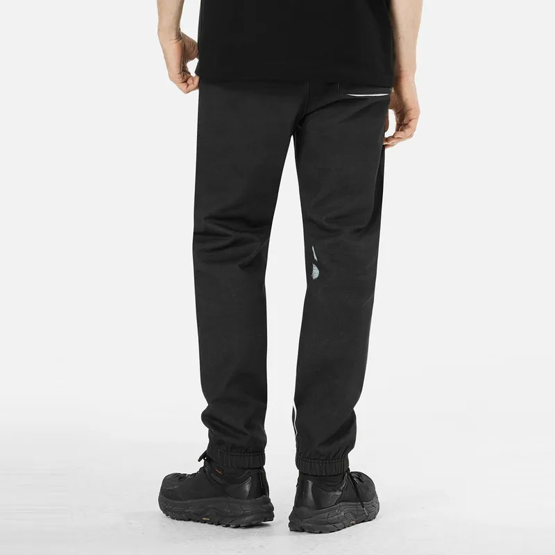 EVISU Sweatpants Casual Pants Men's Black-3