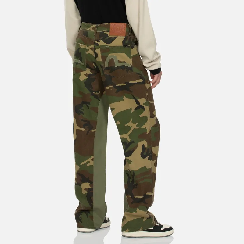 EVISU Cargo Pants Unisex Camouflage-3