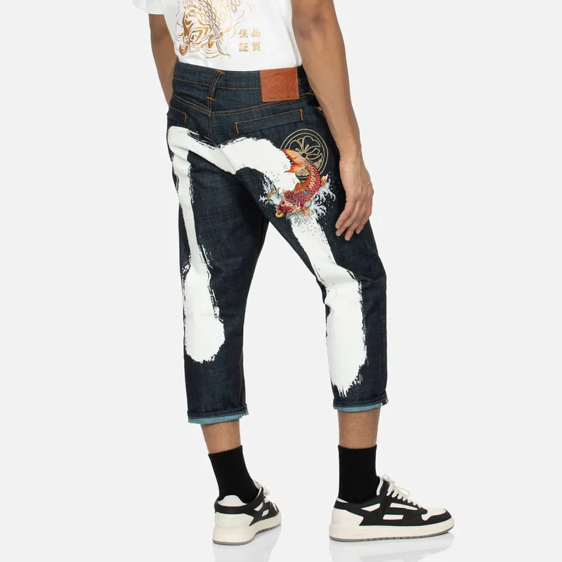 EVISU Jeans Men Denim Blue-3