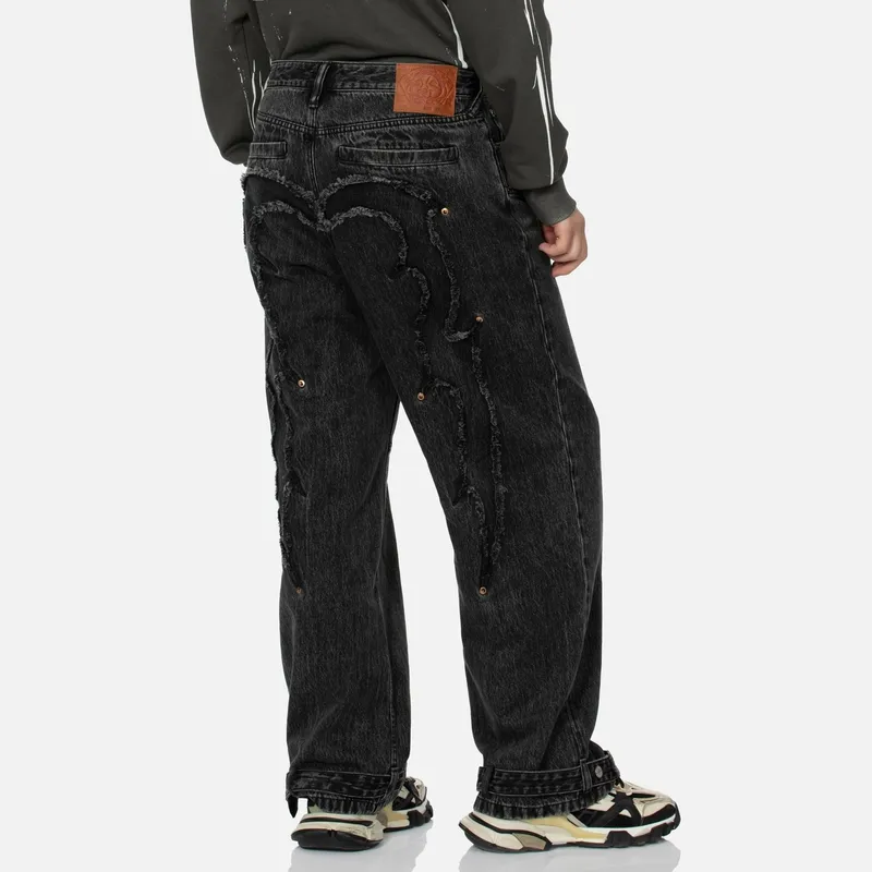 EVISU Jeans Men Denim Black-2