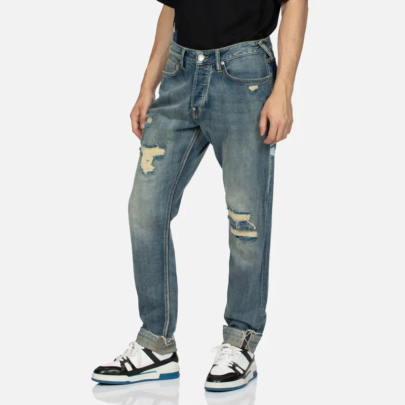EVISU Jeans Men Denim Blue-2
