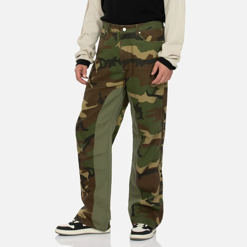 EVISU Cargo Pants Unisex Camouflage-2
