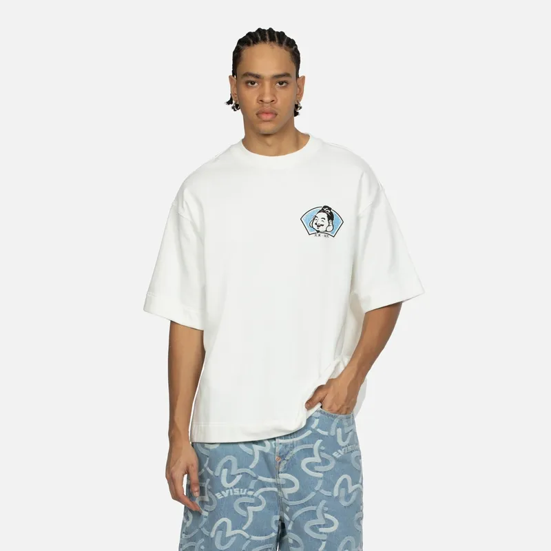 EVISU Sweatshirts Men White-3
