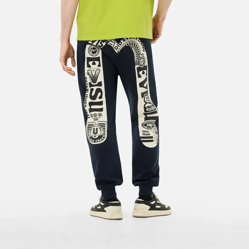 EVISU SS25 Casual Pants Men-6