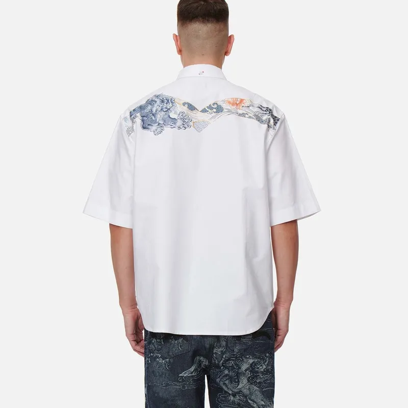 EVISU Shirts Men White-2