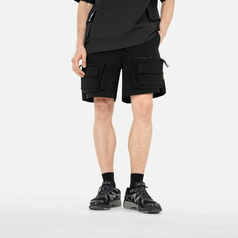 EVISU Casual Shorts Men's Black-2