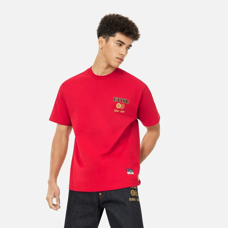 EVISU Snake Year Spring Festival Limited Series T Shirts Men-3