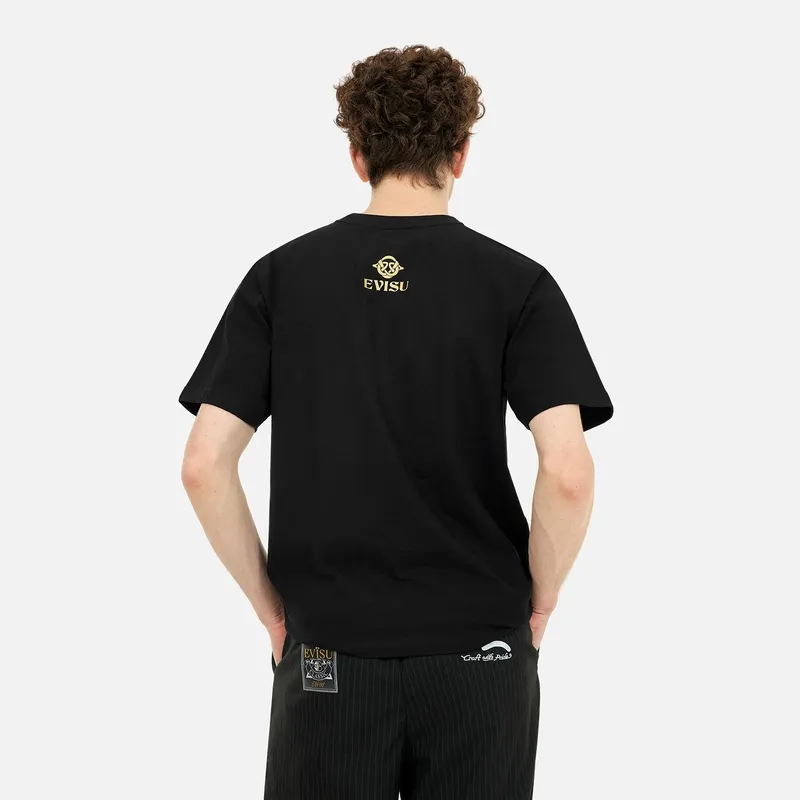 EVISU Brocade Seagull T shirt-2