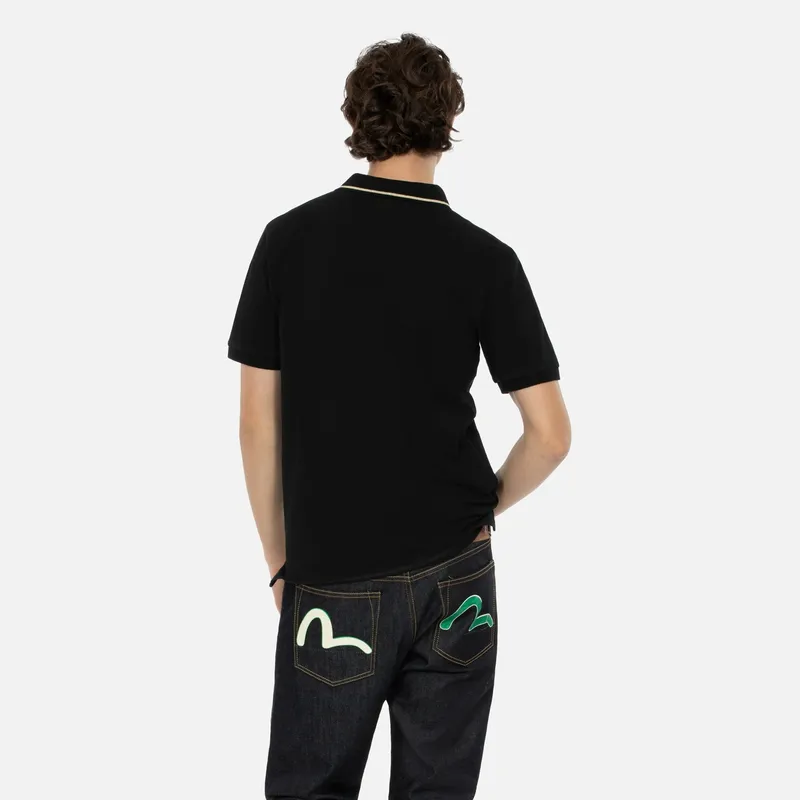 EVISU Polo Shirts Men Black-3