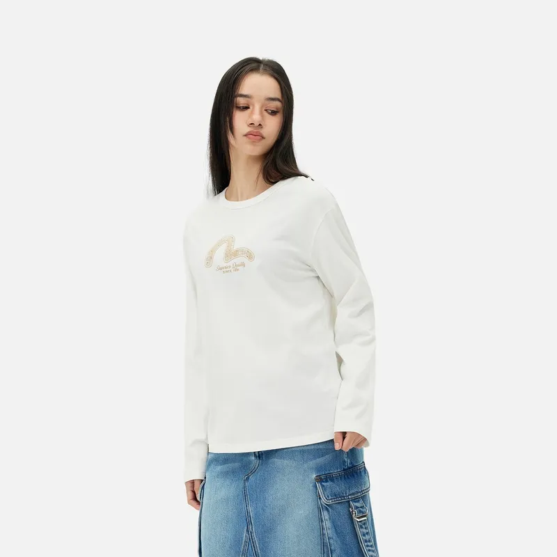 EVISU T Shirts Women's White-2