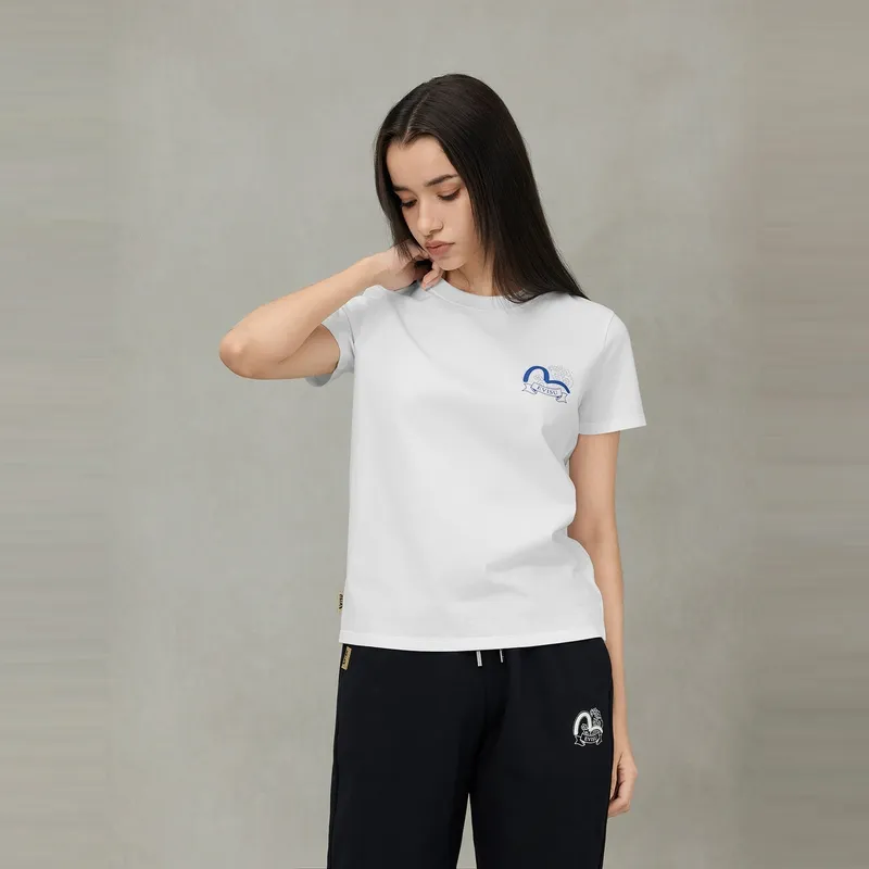 EVISU T Shirts Women's White-3