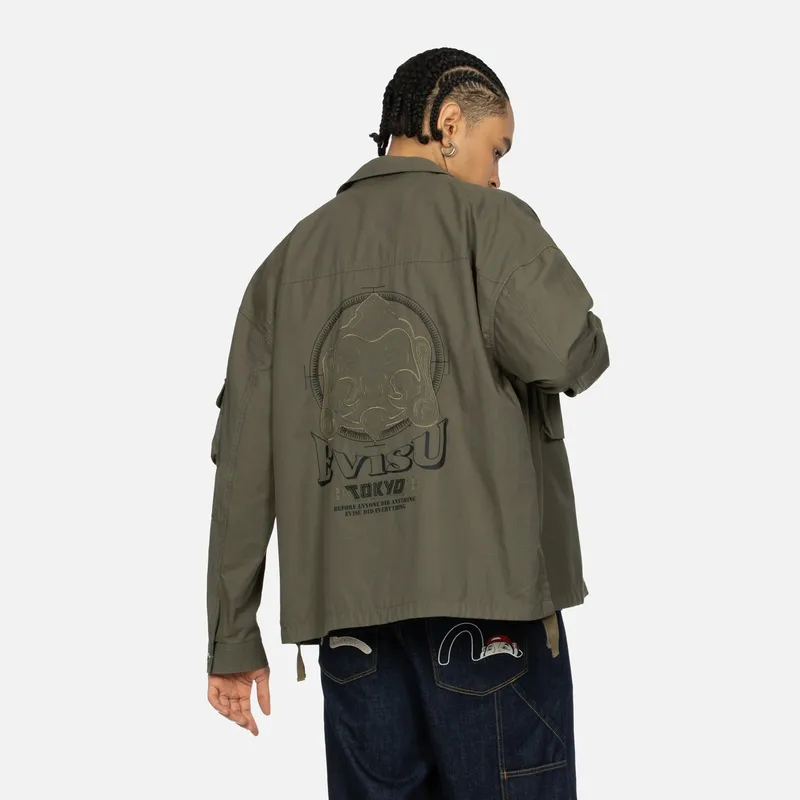 EVISU Jackets Men Army Green-2