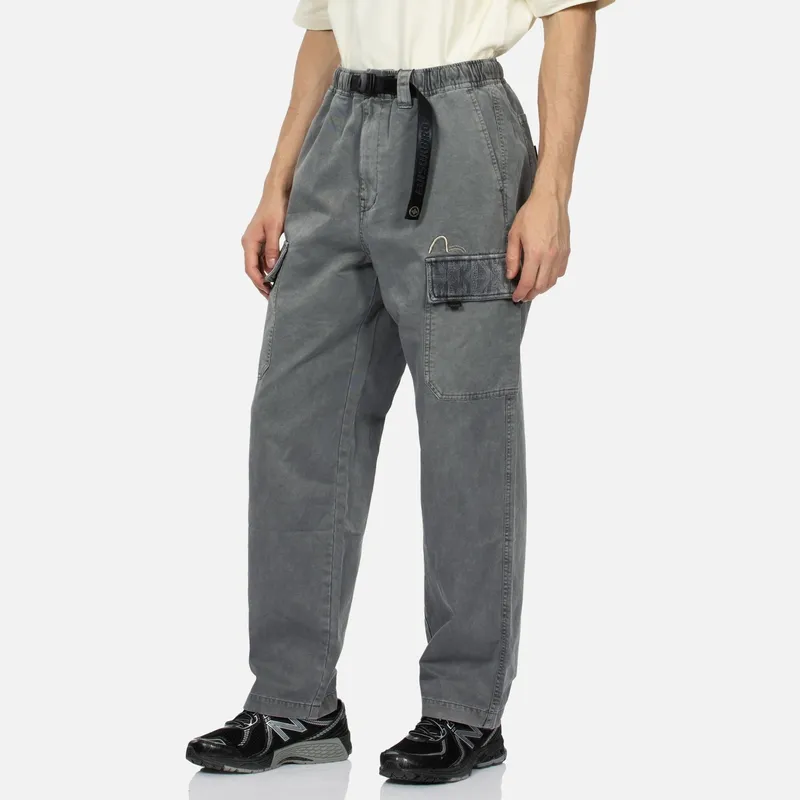 EVISU Cargo Pants Men Gray-3