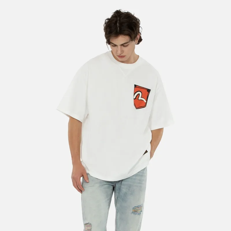 EVISU Short Sleeved T Shirts Men's-6