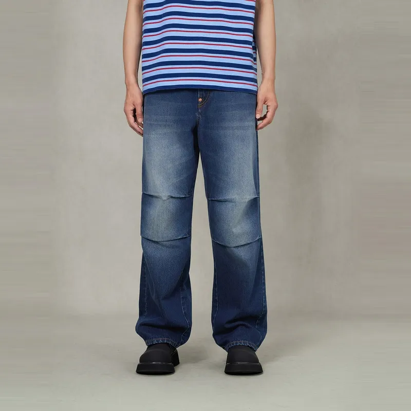 EVISU Jeans Men Denim Blue-3