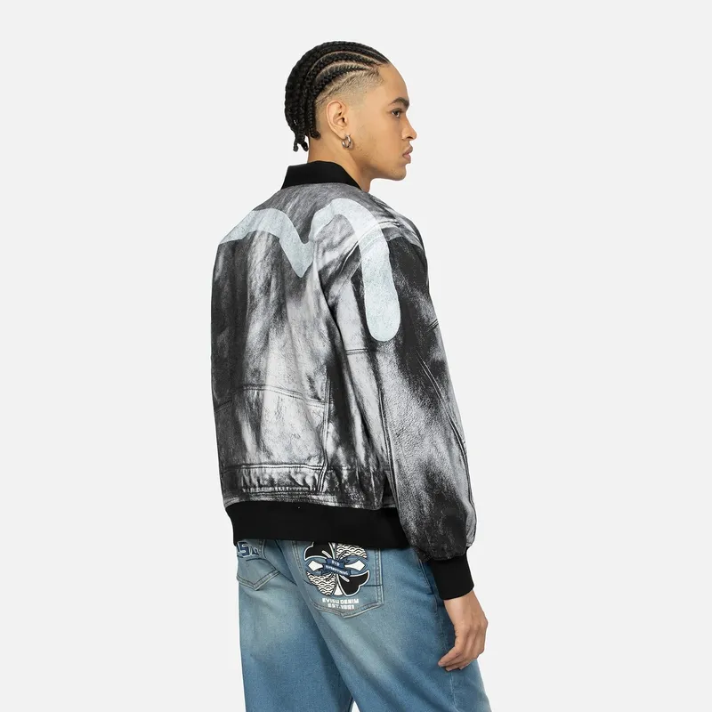 EVISU Jackets Men Denim Black Full Floor-2