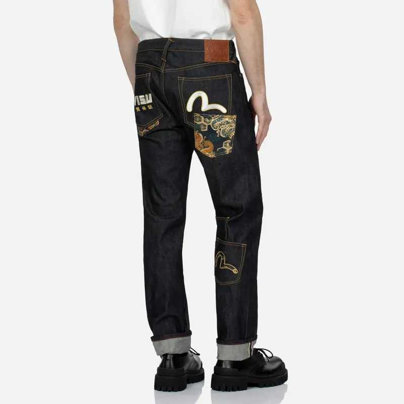 EVISU Jeans Men Denim Blue-3