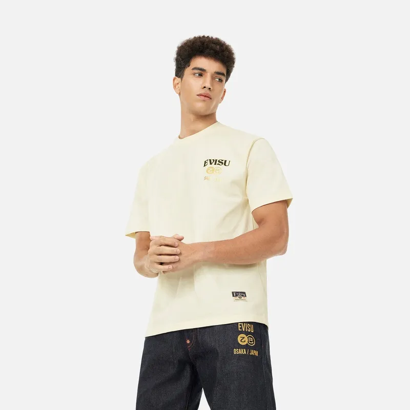 EVISU Snake Year Spring Festival Limited Series T Shirts Men-7