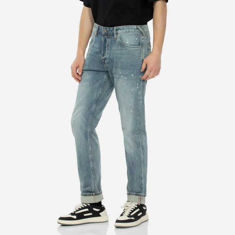 EVISU Jeans Men Denim Blue-3