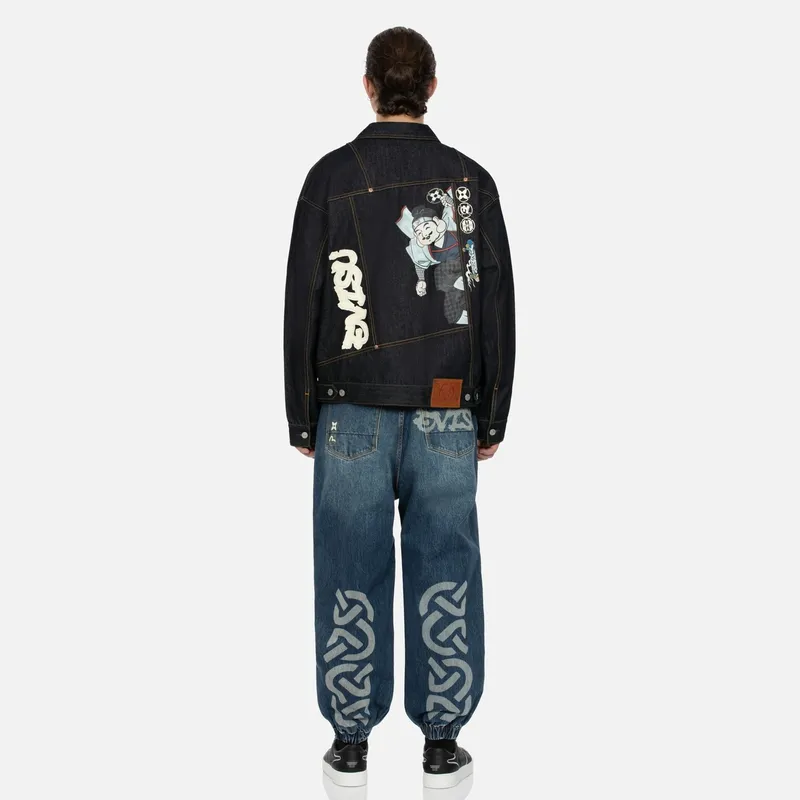 EVISU Denim Jackets & Coats Men's Denim Blue-2