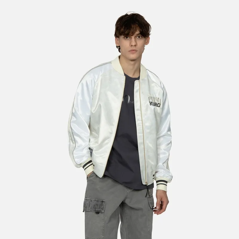 EVISU Baseball Jerseys Men Beige Yellow-2
