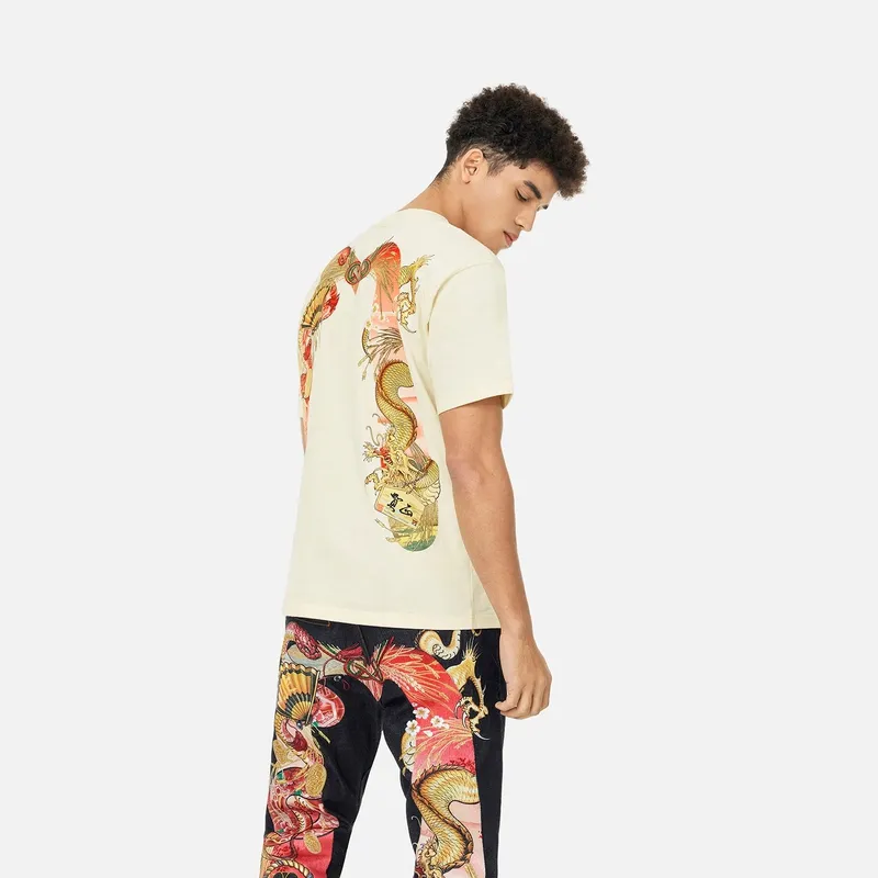 EVISU Snake Year Spring Festival Limited Series T Shirts Men-6