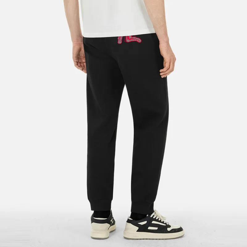 EVISU Casual Pants Men Black-3