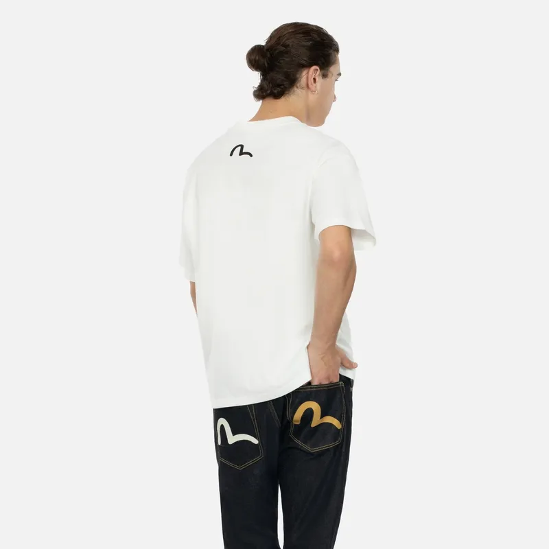 EVISU T Shirts Men White-3