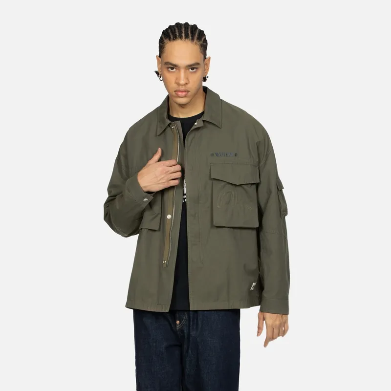 EVISU Jackets Men Army Green-4