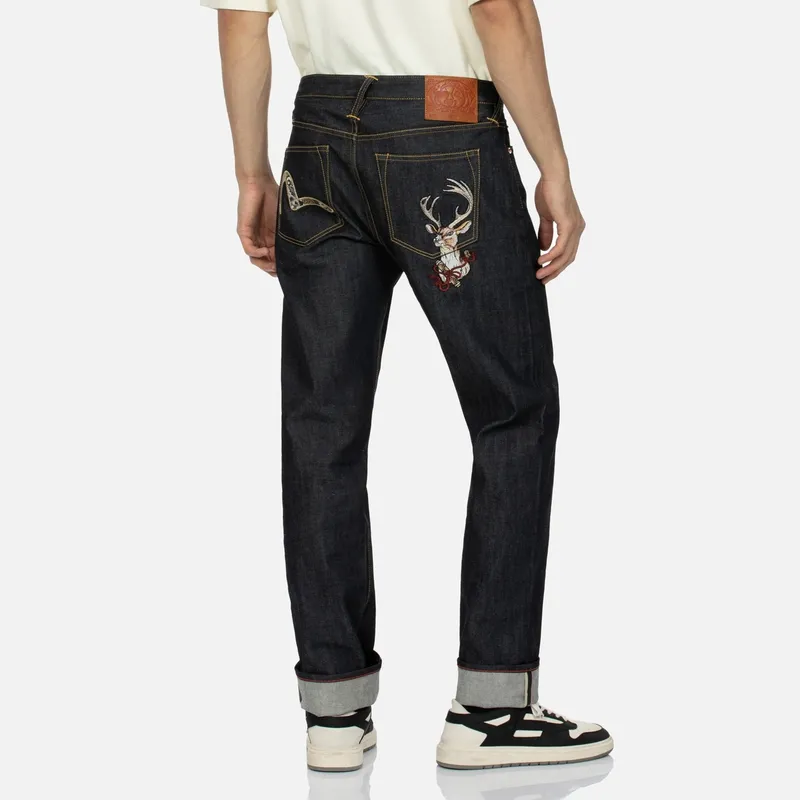 EVISU Jeans Men Denim Blue-3