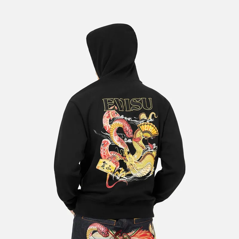 EVISU Snake Year Spring Festival Limited Series Sweatshirts Men-2
