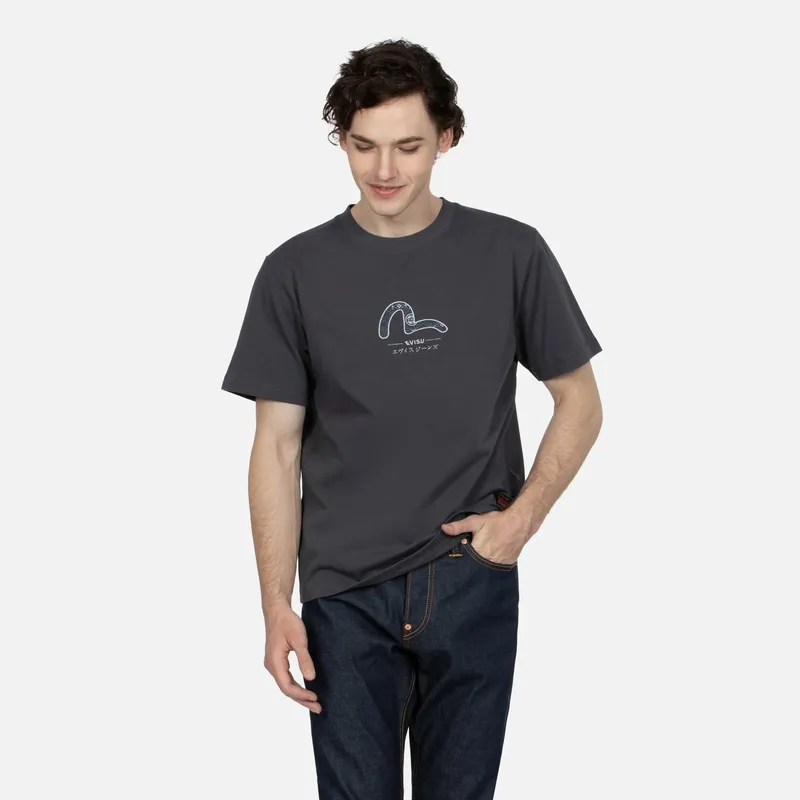 EVISU T Shirt Regular Fit Men's-7