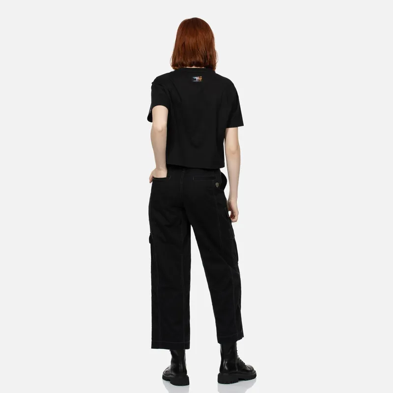 EVISU T Shirts Women's Black-3