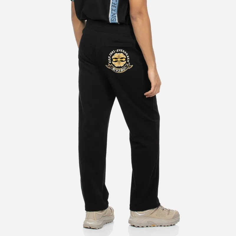 EVISU Casual Pants Men Black-2