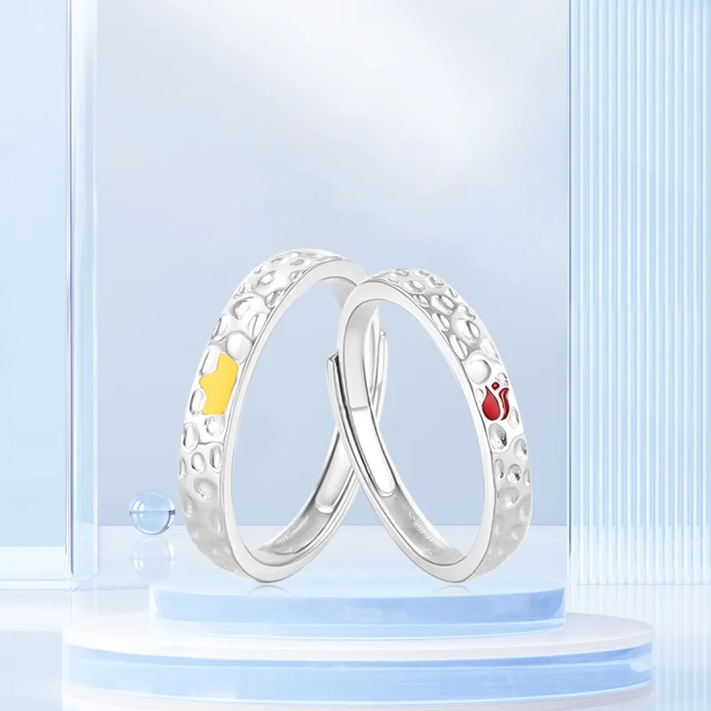 STQ S999 Fine Silver Rings Unisex-2