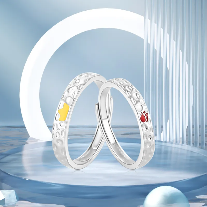 STQ S999 Fine Silver Rings Unisex-4