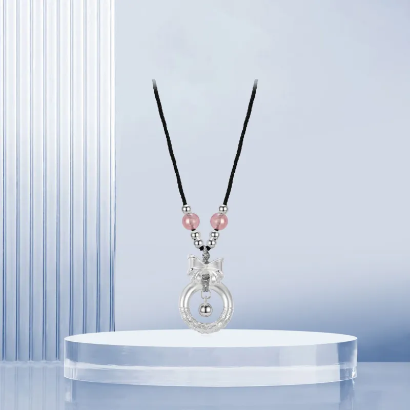 STQ S999 Fine Silver Necklaces Women's-5