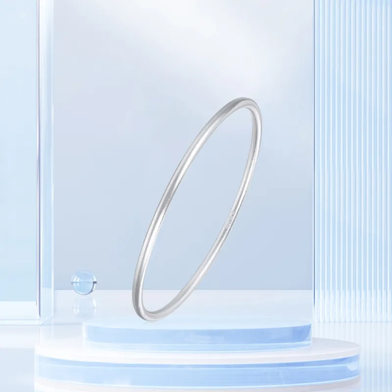 STQ 999 Fine Silver Bangles Women's-2